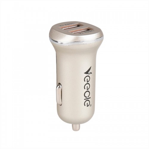 USB įkroviklis automobiliui "Modernumas" (5V 2.1A x 2)