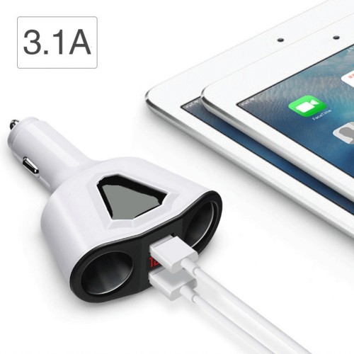 USB įkroviklis automobiliui "Profesionalas 10" (5V 3.1A 120W)