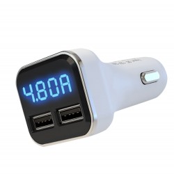 USB įkroviklis automobiliui "Profesionalas 12" (5V  2.4A x 2)