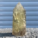 Natūralus mineralas "Geltonasis obeliskas 2" (citrino kristalas, 8 cm, 70 g)
