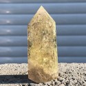Natūralus mineralas "Geltonasis obeliskas 2" (citrino kristalas, 8 cm, 70 g)
