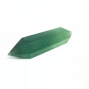 Natūralus mineralas "Žaliasis obeliskas" (floritas, 8 cm)