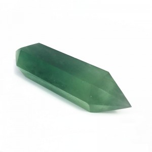 Natūralus mineralas "Žaliasis obeliskas" (floritas, 8 cm)