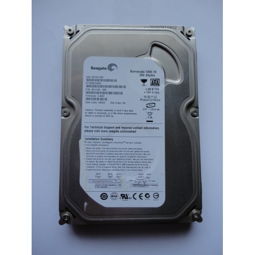 Kietasis diskas - Seagate Baracuda - 250 GB - ST3250410AS
