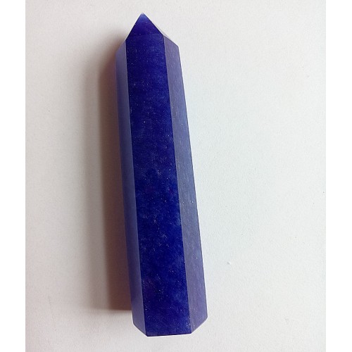 Natūralus mineralas "Mėlynasis obeliskas 3" (8 cm, 70 g)