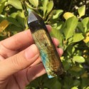 Natūralus mineralas "Labradorito obeliskas" (labardoritas, 7 cm, 38 g)