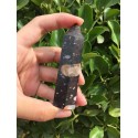 Natūralus mineralas "Modernus obeliskas 3" (Jadas, 7 cm, 72 g)