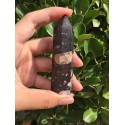 Natūralus mineralas "Modernus obeliskas 3" (Jadas, 7 cm, 72 g)