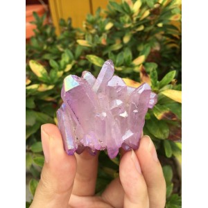 Natūralus mineralas "Vaivorykštinė banga" (61 g, 2 vnt)