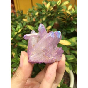 Natūralus mineralas "Vaivorykštinė banga" (61 g, 2 vnt)