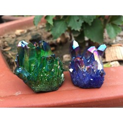 Natūralus mineralas "Mėlynas ir žalias" (76 g, 2 vnt)