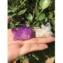 Natūralus mineralas "Violetinis ir baltas" (58 g)