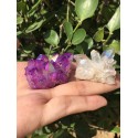 Natūralus mineralas "Violetinis ir baltas" (58 g)