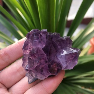 Natūralus mineralas "Svajonė 2" (ametisto kristalas, 50 g)