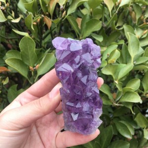 Natūralus mineralas "Svajonė 3" (ametisto kristalas, 233 g)