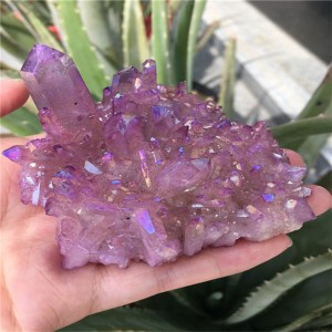 Natūralus mineralas "Violetinė liepsna 2" (150 g)