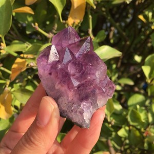 Natūralus mineralas "Violetinė liepsna 3" (89 g)