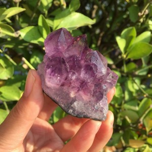 Natūralus mineralas "Violetinė liepsna 3" (89 g)