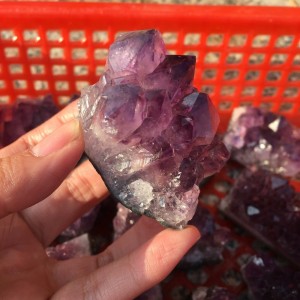 Natūralus mineralas "Violetinė liepsna 3" (89 g)