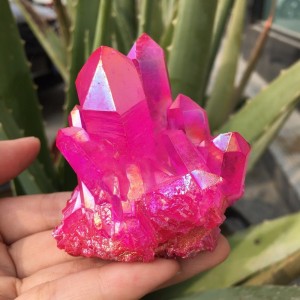 Natūralus mineralas "Rožinė liepsna 2" (148 g)