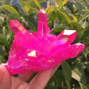 Natūralus mineralas "Rožinė liepsna 3" (115 g)