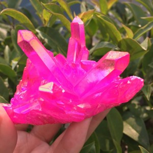 Natūralus mineralas "Rožinė liepsna 3" (115 g)