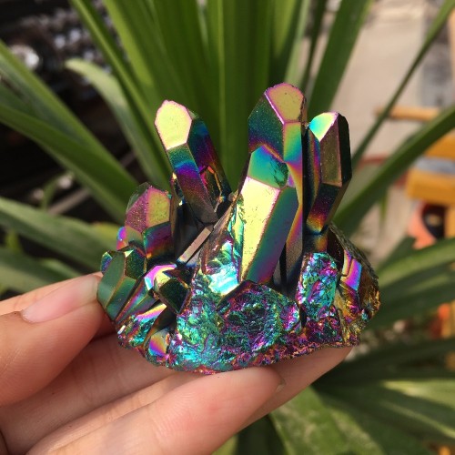 Natūralus mineralas "Vaivorykštinė liepsna" (70 g)