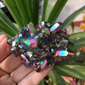 Natūralus mineralas "Vaivorykštinė liepsna 3" (75 g)