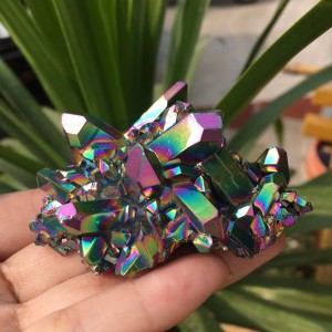 Natūralus mineralas "Vaivorykštinė liepsna 3" (75 g)