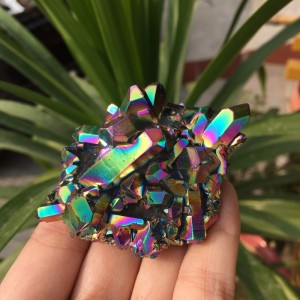 Natūralus mineralas "Vaivorykštinė liepsna 3" (75 g)