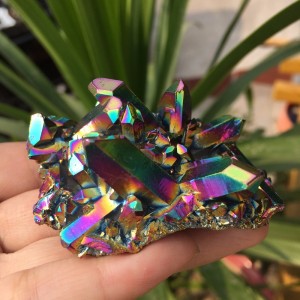 Natūralus mineralas "Vaivorykštinė liepsna 3" (75 g)