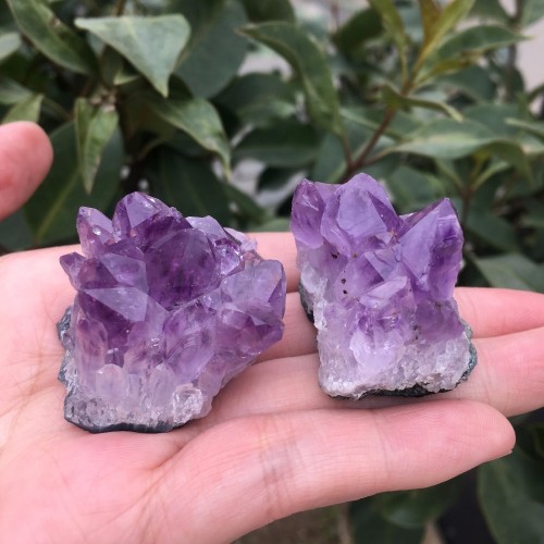 Natūralus mineralas "Violetinė reiki energija" (65 g, 2 vnt)