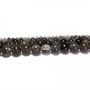 Karoliukai "Tamsusis stilius" (obsidianas)