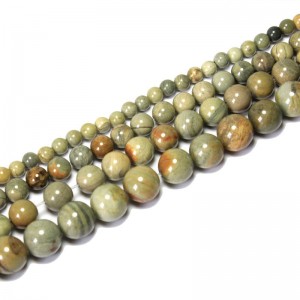 Karoliukai "Naujasis stilius" (jaspis)