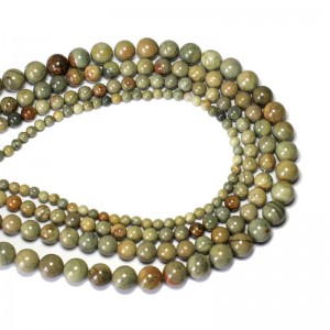 Karoliukai "Naujasis stilius" (jaspis)