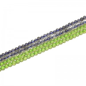 Karoliukai "Šviesusis stilius" (labradoritas)