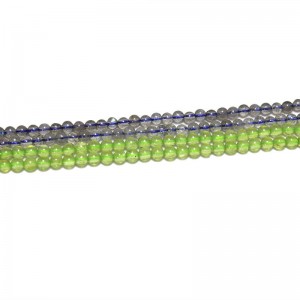 Karoliukai "Šviesusis stilius" (labradoritas)