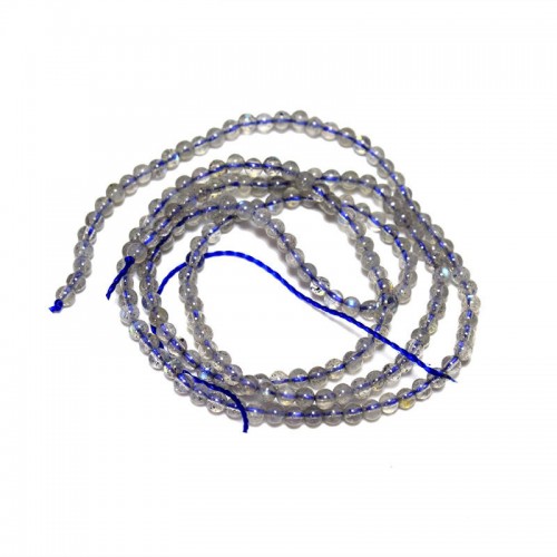 Karoliukai "Šviesusis stilius" (labradoritas)