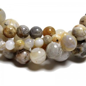 Karoliukai "Šviesusis stilius 2" (agatas)