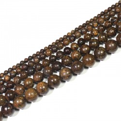 Karoliukai "Naujas stilius" (bronzitas)