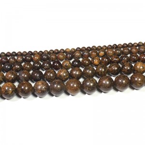 Karoliukai "Naujas stilius" (bronzitas)