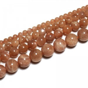 Karoliukai "Puikioji elegancija 6" (saulės akmuo)