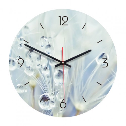 Sieninis laikrodis "Nuostabieji lašeliai" (28 cm)