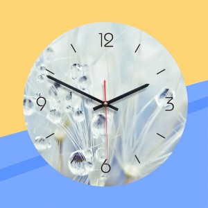 Sieninis laikrodis "Nuostabieji lašeliai" (28 cm)