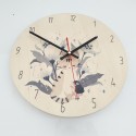 Sieninis laikrodis "Katinas ir mergaitė" (28 cm)