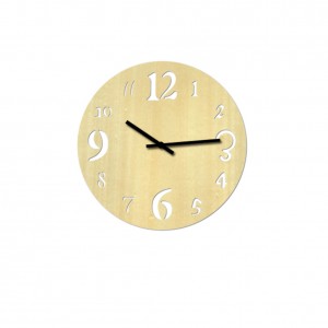 Sieninis laikrodis "Šviesusis stilius 6" (24 cm)