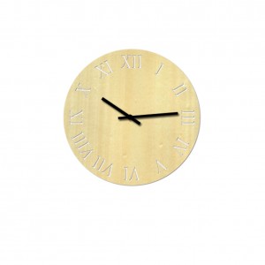 Sieninis laikrodis "Šviesusis stilius 8" (24 cm)