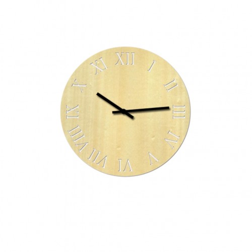 Sieninis laikrodis "Šviesusis stilius 8" (24 cm)