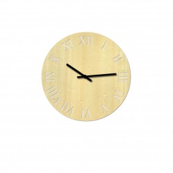 Sieninis laikrodis "Šviesusis stilius 8" (24 cm)