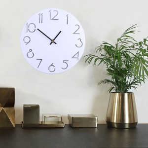 Sieninis laikrodis "Baltas stilius 2"